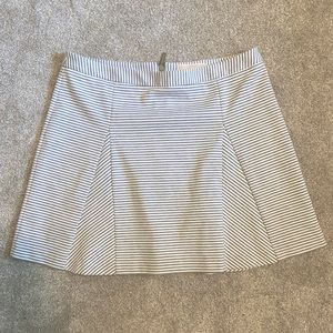 Michael Kors Gray Flared Skirt